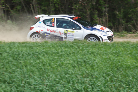 Ib Kragh og Mie Petersen kørte sejren hjem i anden afdeling af Mekonomen Rally Championship, Tegee-Dan Rally.